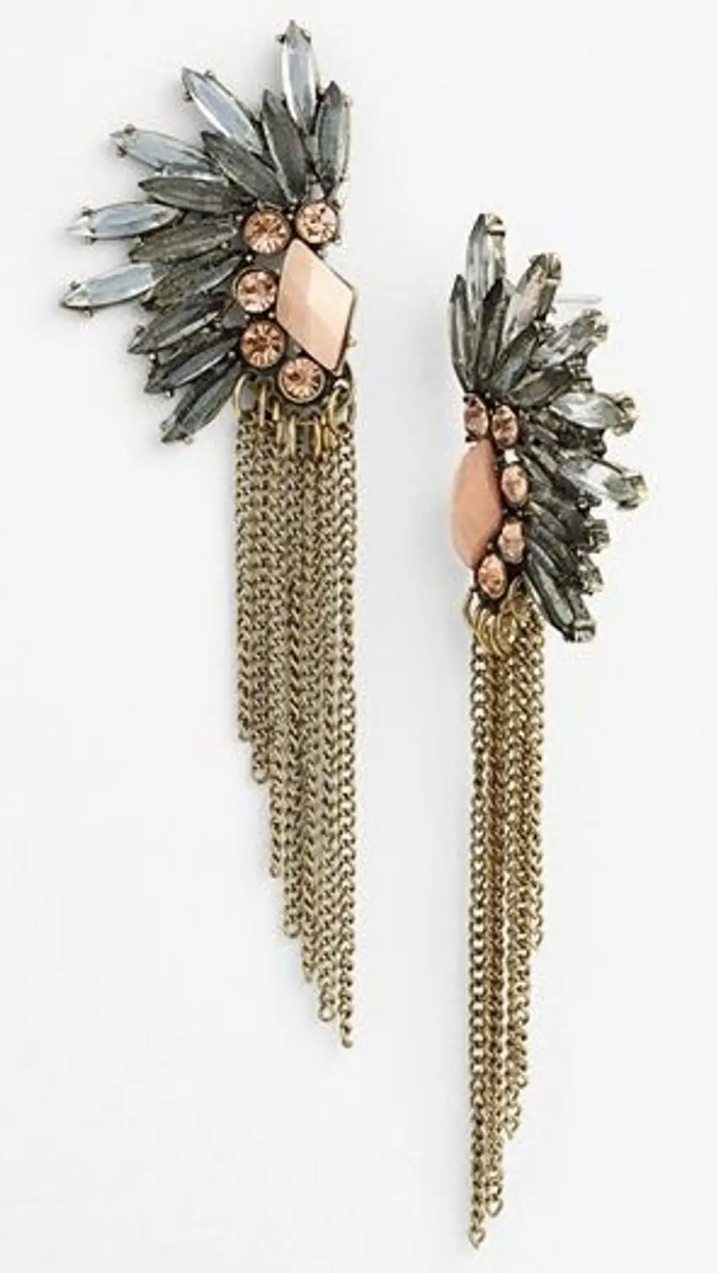 Feather Inspired Statement Earrings Are Always a Good Choice