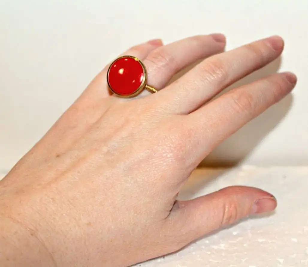 Turn Shank Buttons into Rings