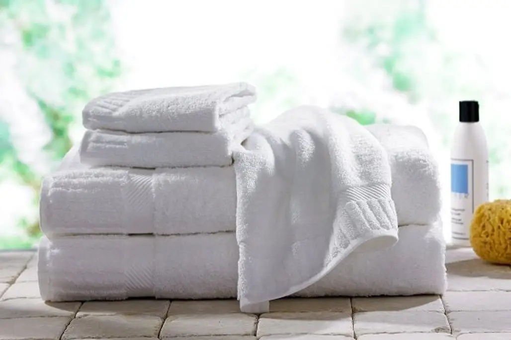Fluffy White Towels
