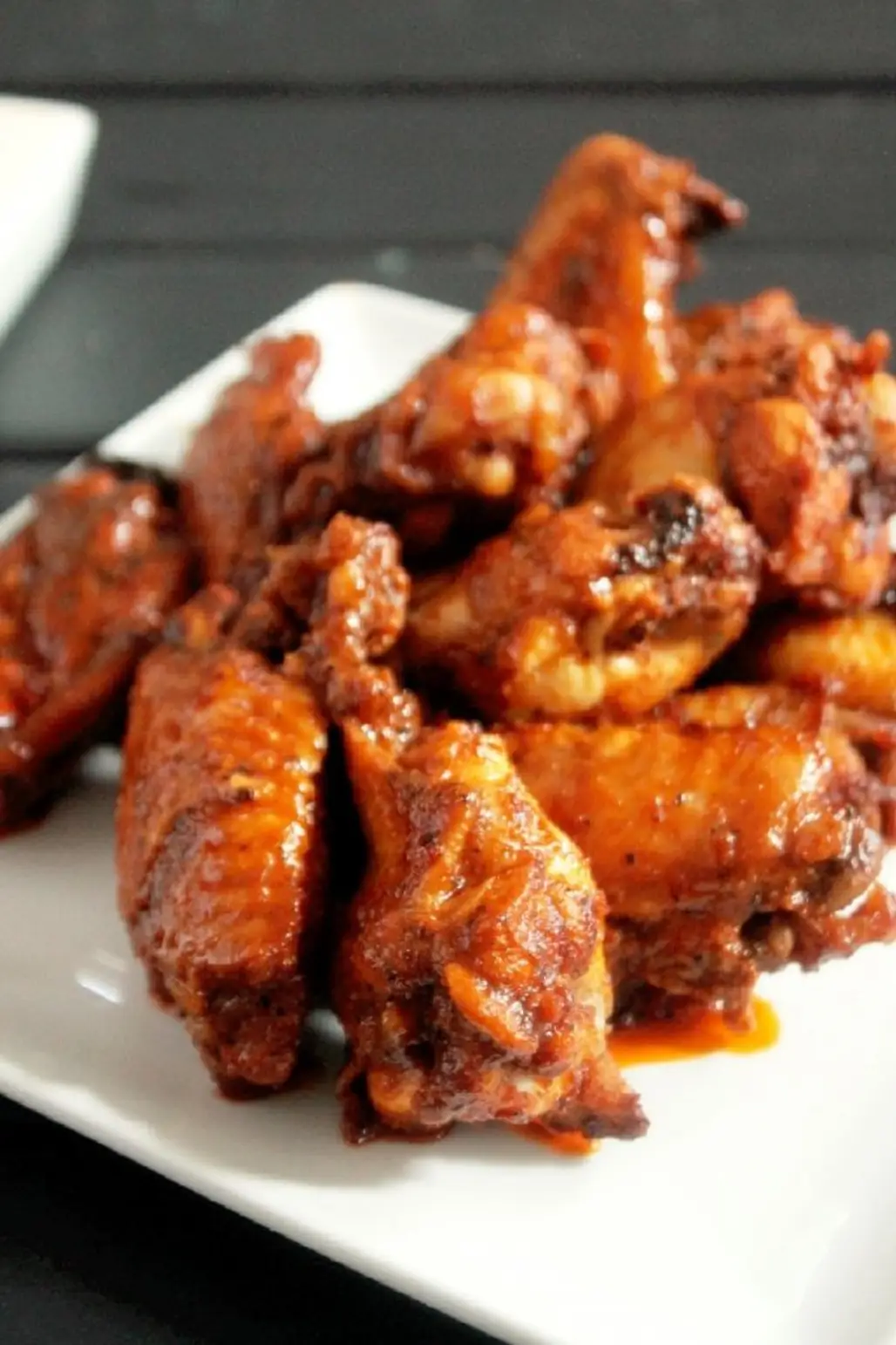 Chicken Wings with Spicy Peanut Sauce