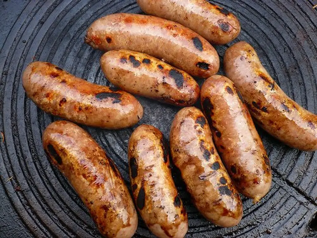 Pale Ale with Sausage