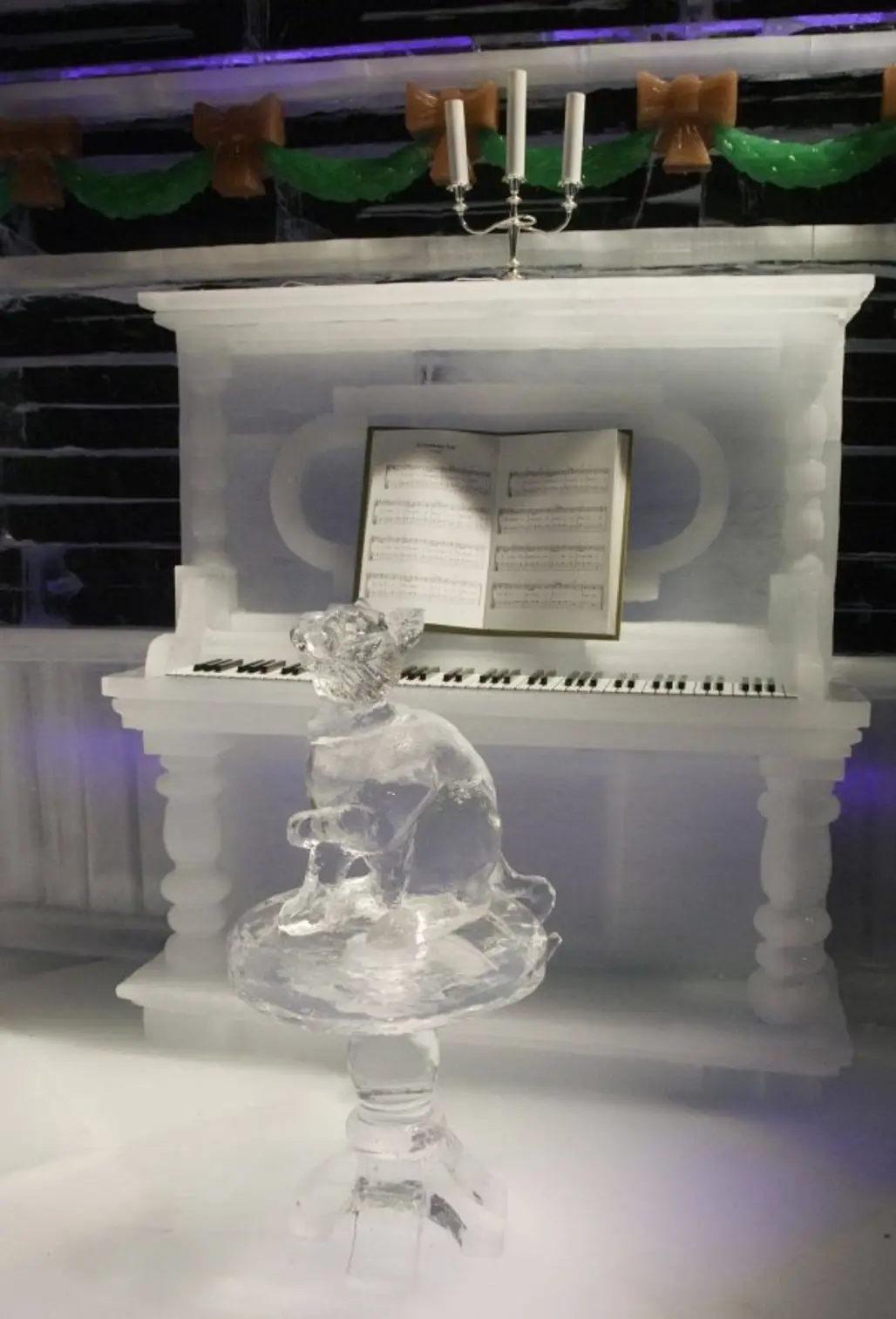 Piano Ice Sculpture