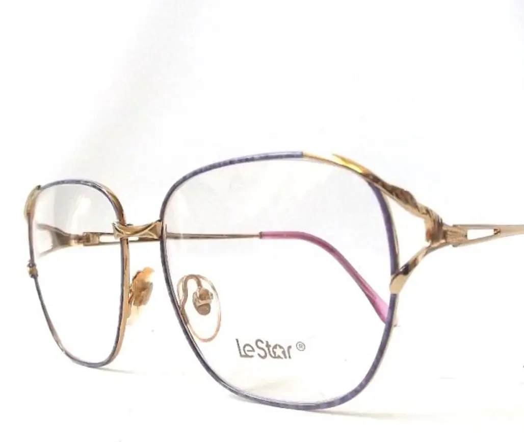 Vintage 1980's Le Star Eyeglasses