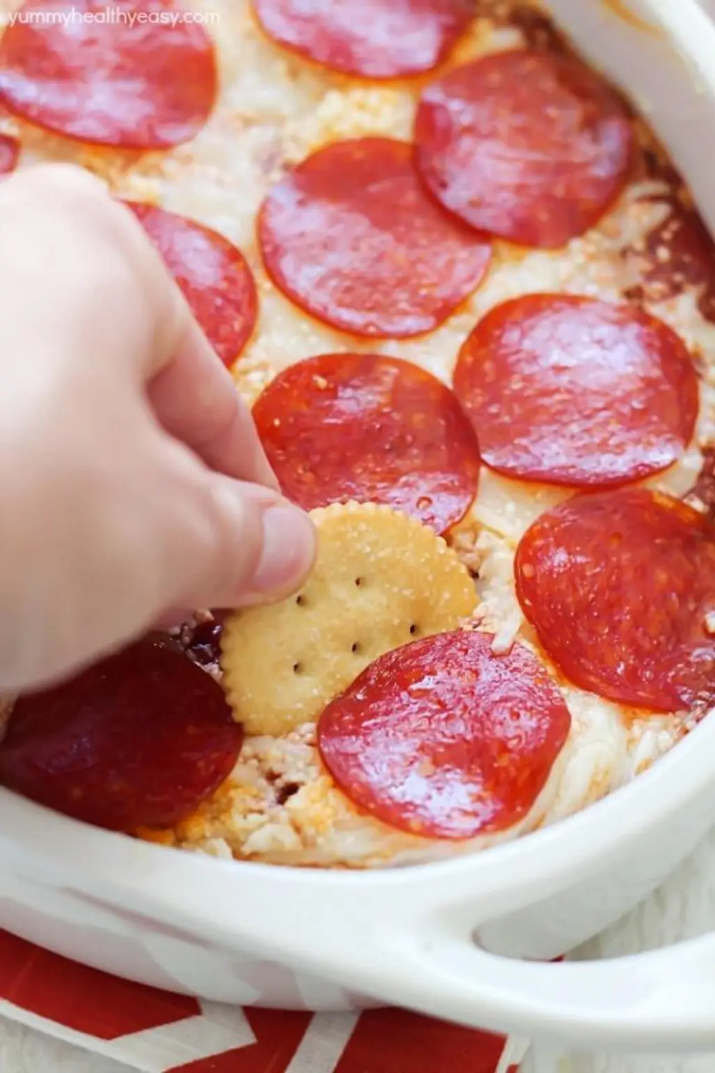 The Most Amazing Pizza Dip