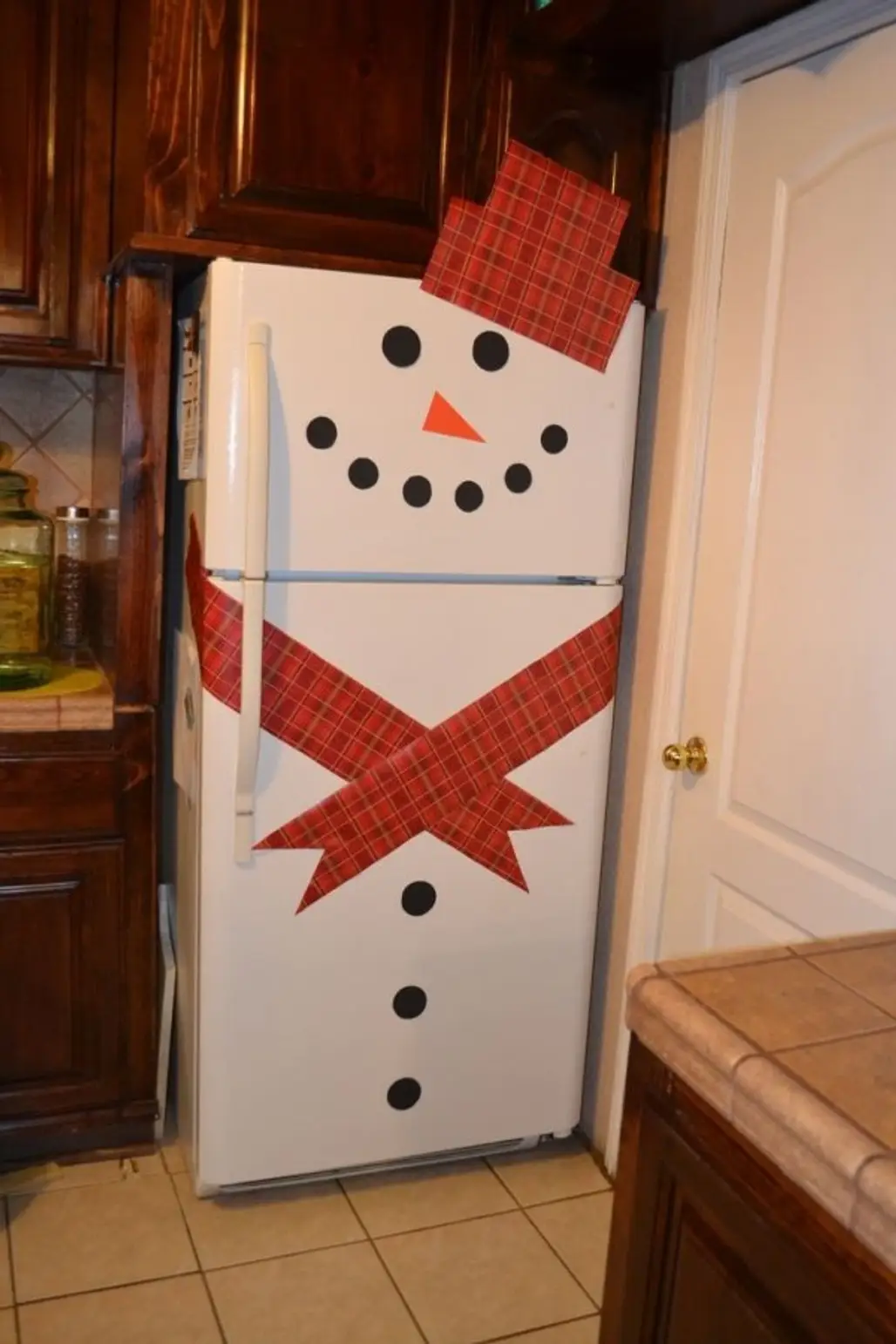Snowman Refrigerator