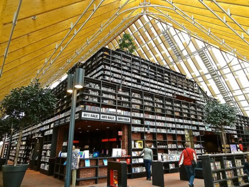 Book Mountain Library, Spijkenisse, Netherlands