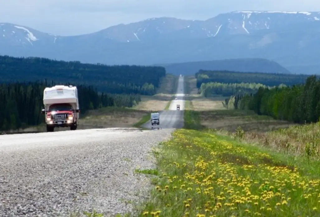The Alcan Highway, Canada to Alaska