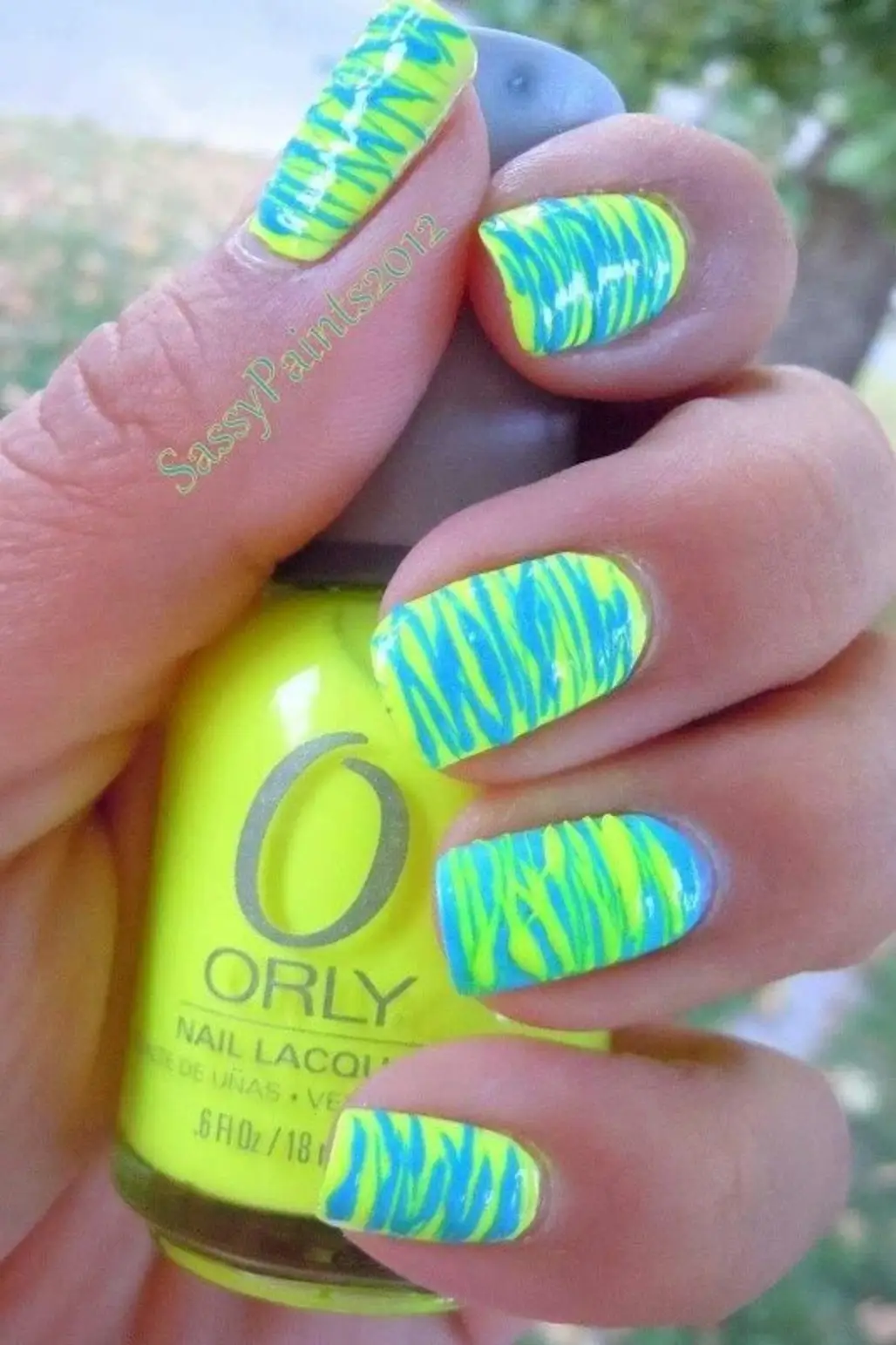 Rainbow manicure neon nails summer by Tartofraises on DeviantArt