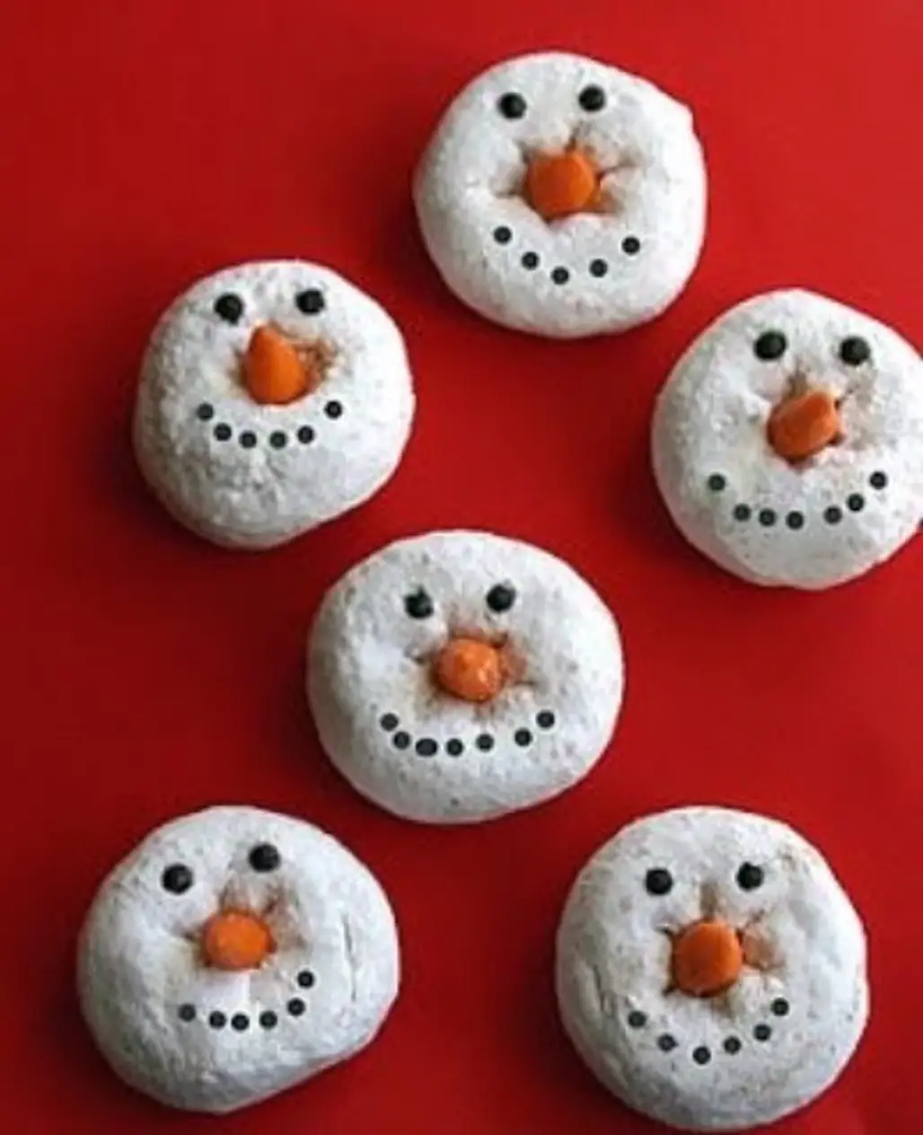 Snowman Donuts