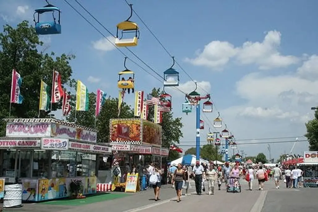 Sky Gliding at Ohio State Fair