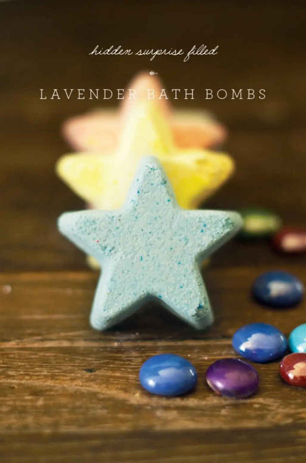 Lavender Star Bath Bombs