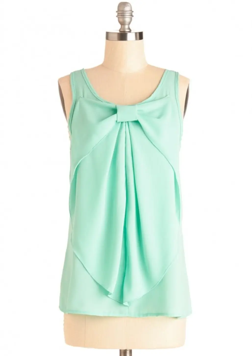 Hello, Bow! Top in Mint