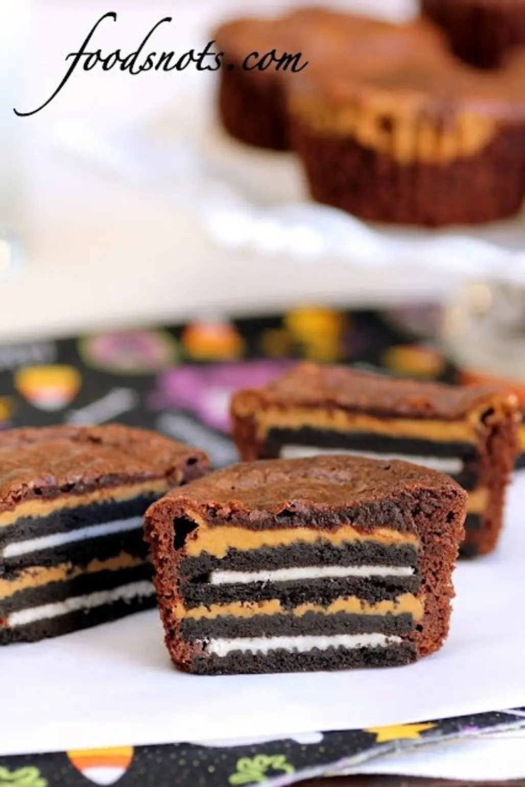 Peanut Butter and Oreo Brownies