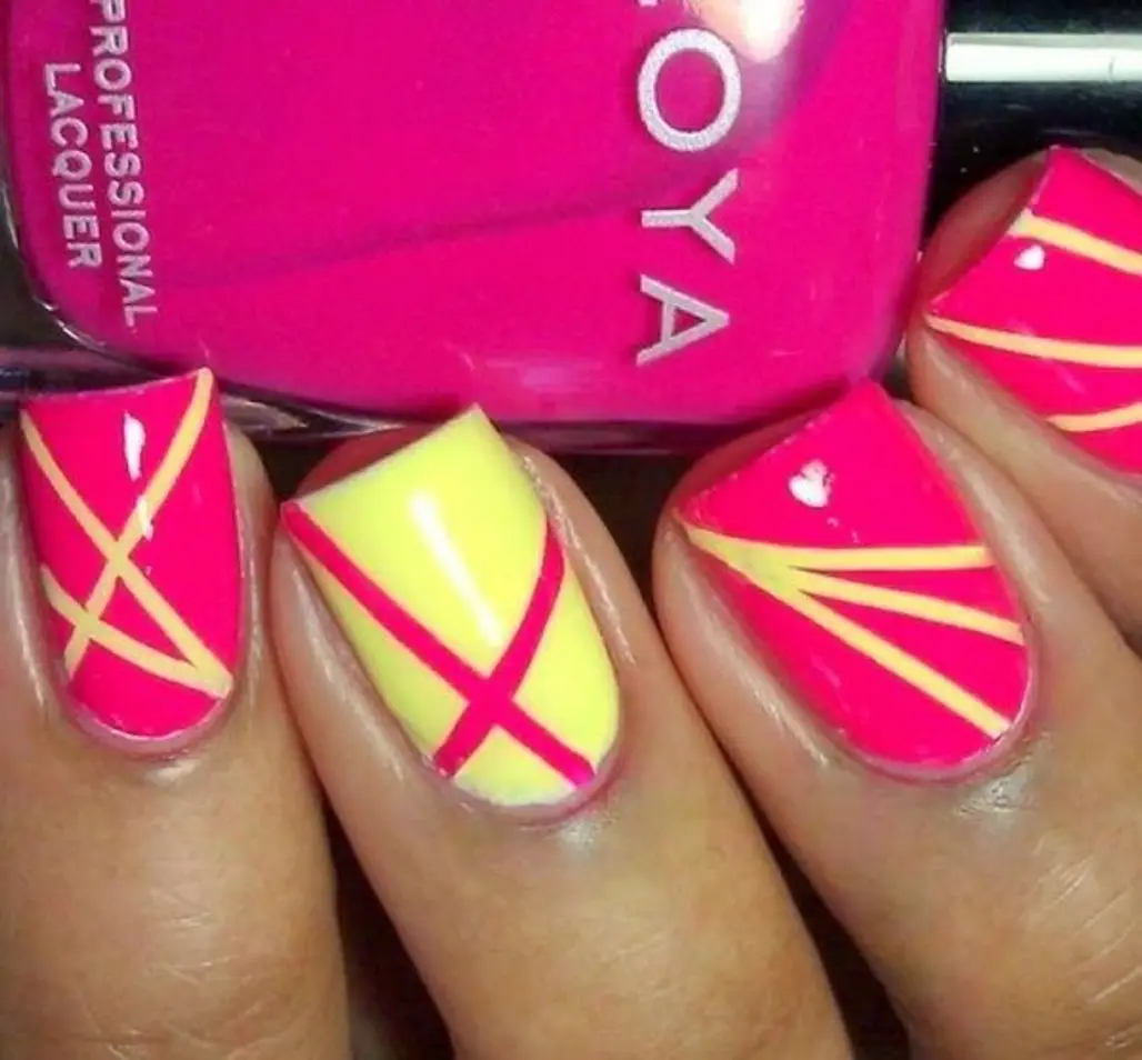 Summer Pink and Yellow