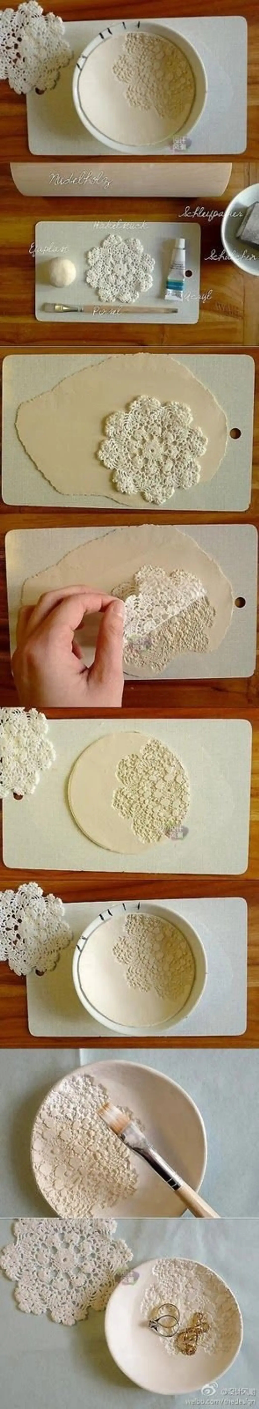 Make Your Own Lace Bowl