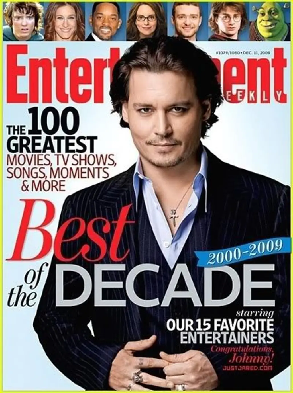 Johnny Depp for Entertainment Weekly