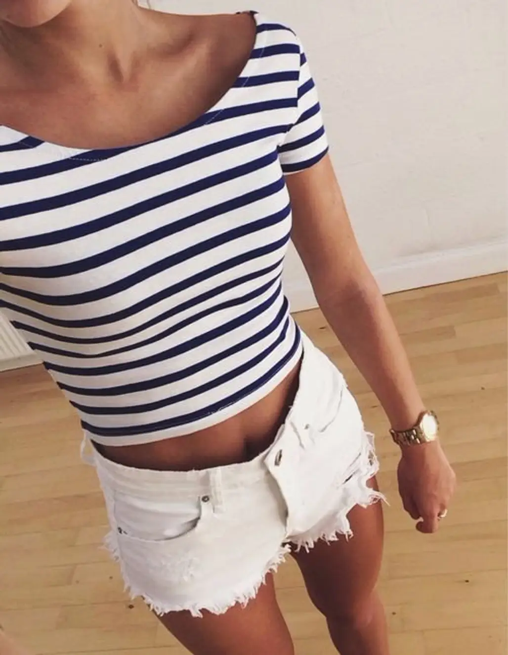 Stripes and White