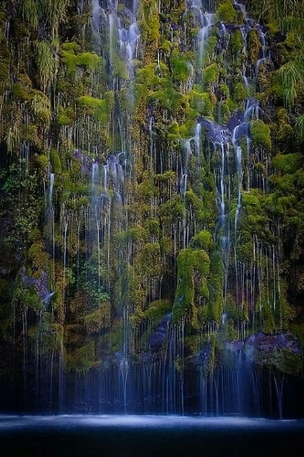 Mossbrae Falls, California