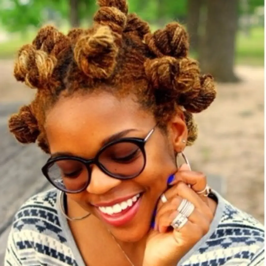 Twist out Updo
