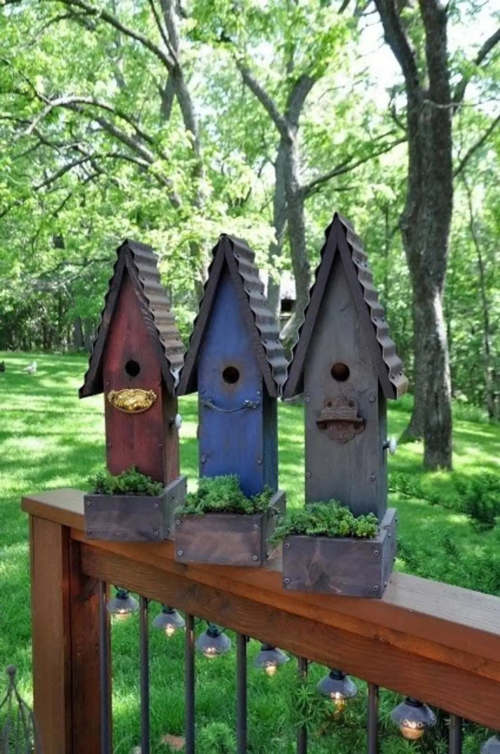 Birdhouse Planters
