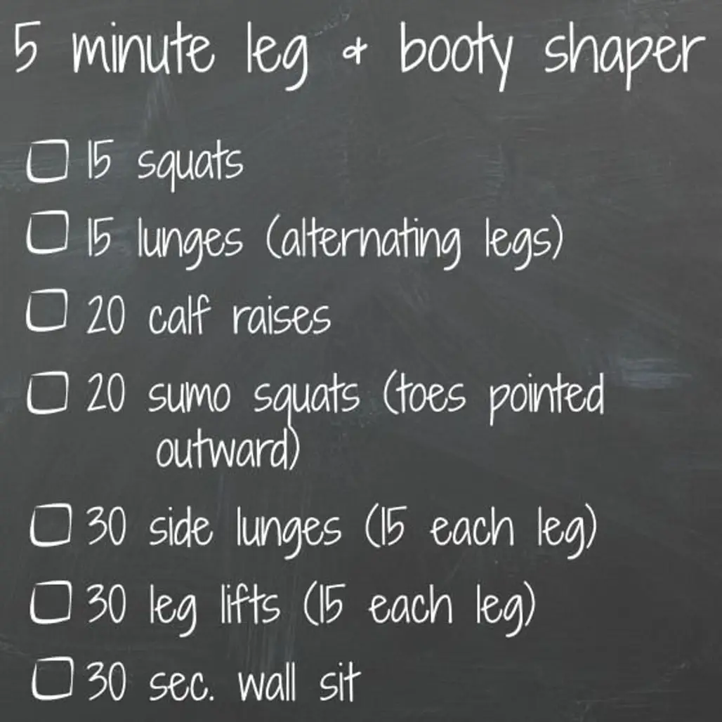 5 Minute Leg and Booty Shaper