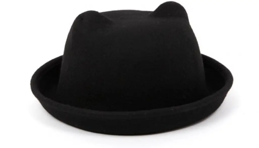 Cat Ear Bowler Hat
