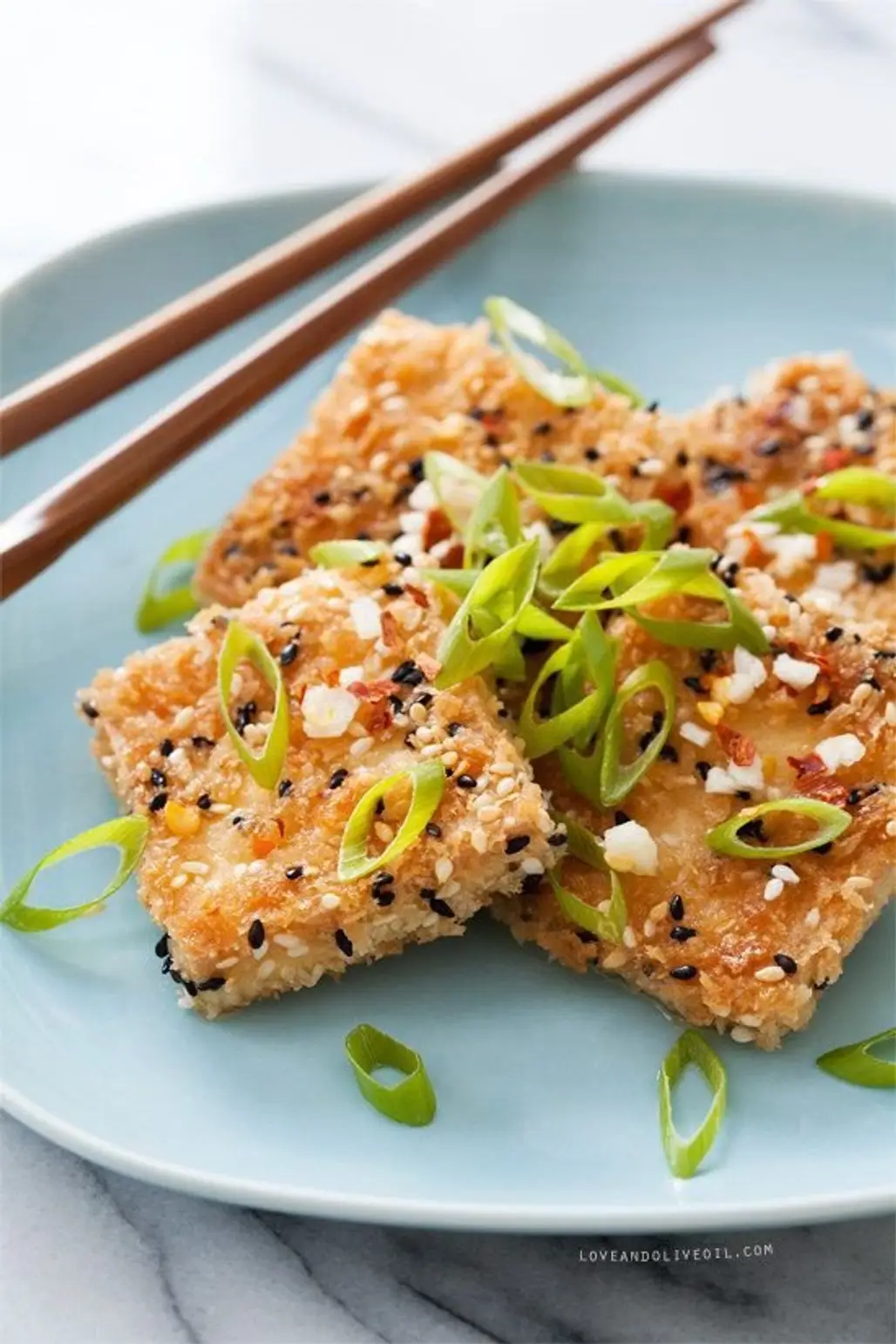 Sesame Crusted Tofu