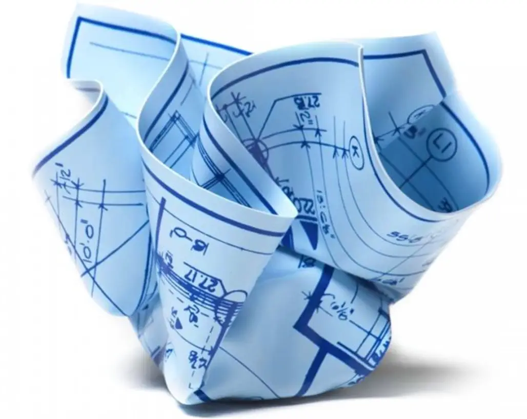 Architect Gift Blueprint Paperweight