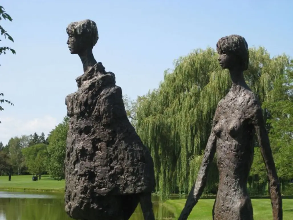 Take a Stroll in Lynden Sculpture Garden