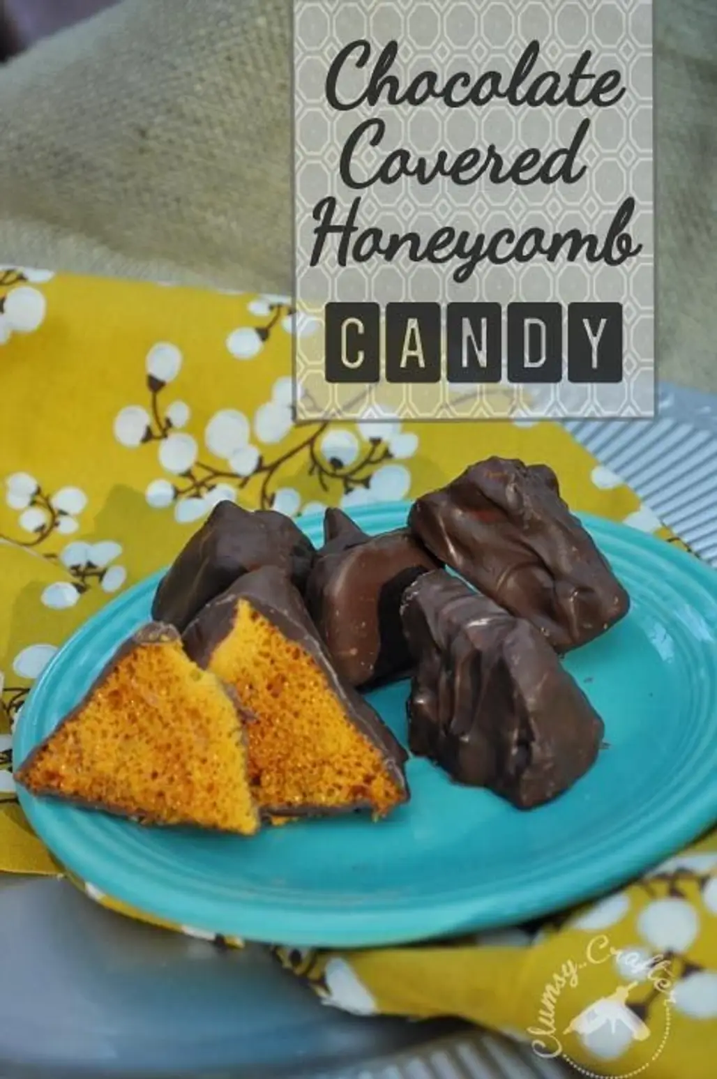 Chocolate Covered Honeycomb