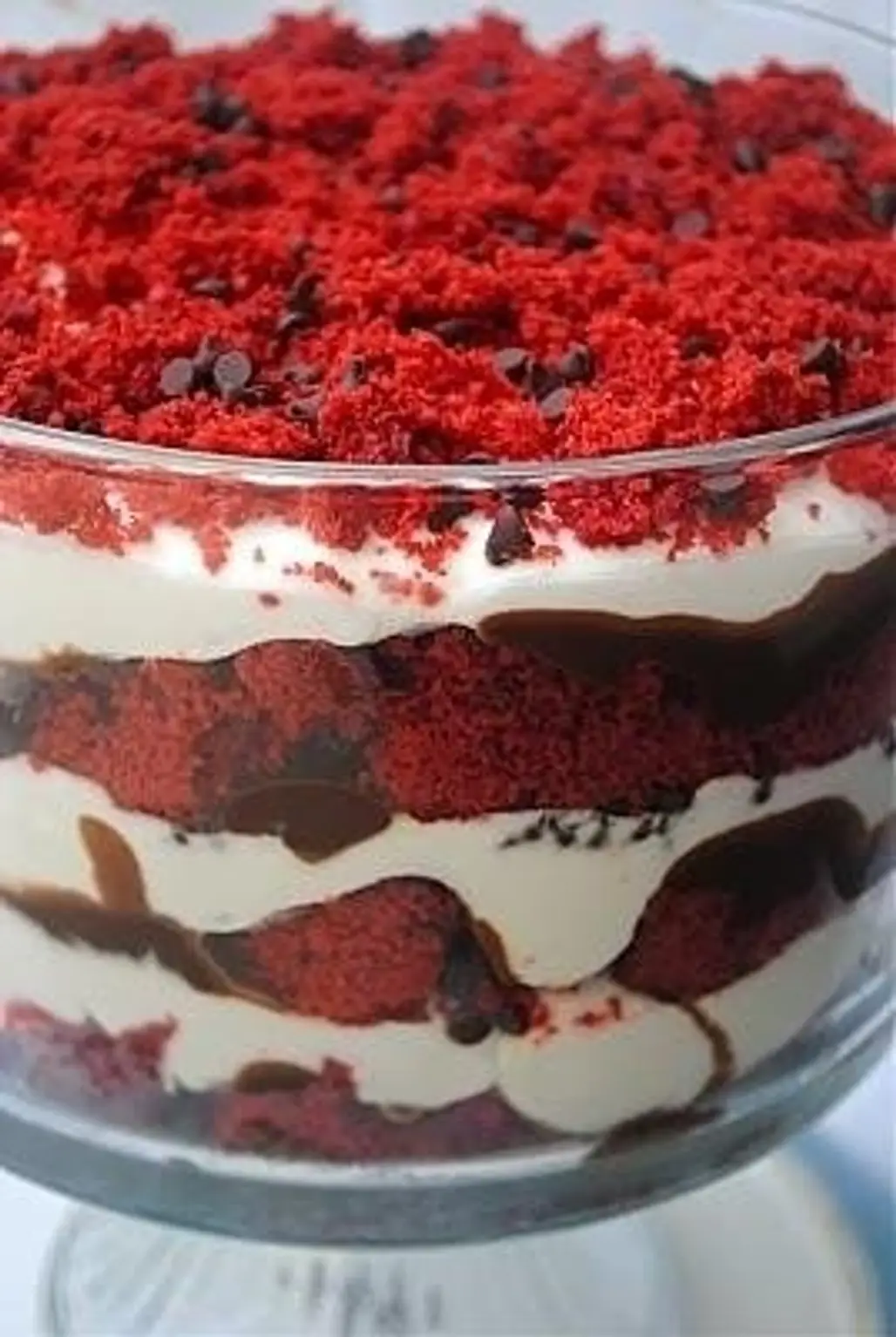 Red Velvet Dirt Cake