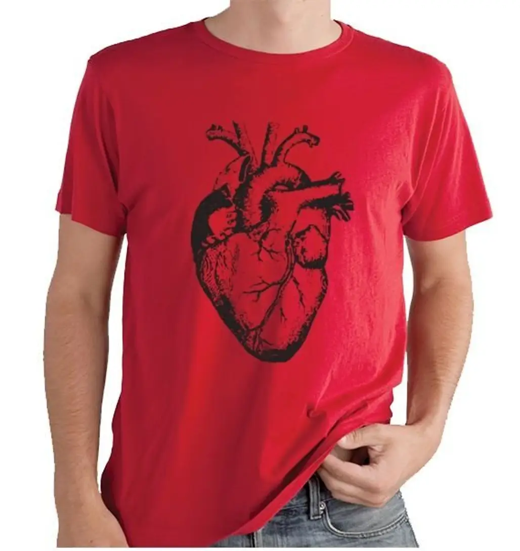 OhSudz Gifts Anatomical Heart T-Shirt