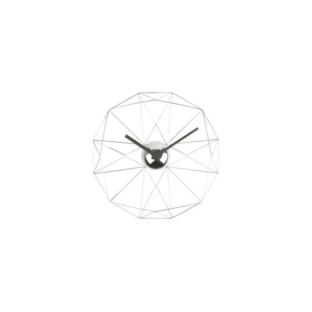 Present Time Karlsson Diamond Web Wall Clock