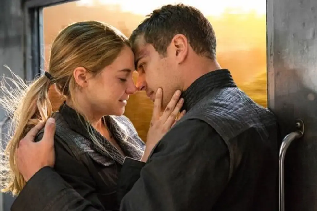 Tris and Tobias, "Divergent"