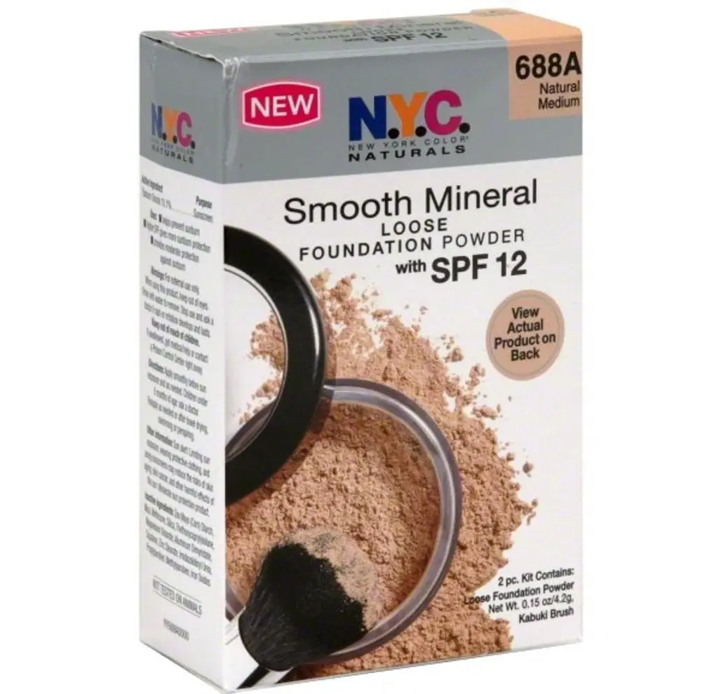 NYC Smooth Mineral Loose Face Powder SPF12
