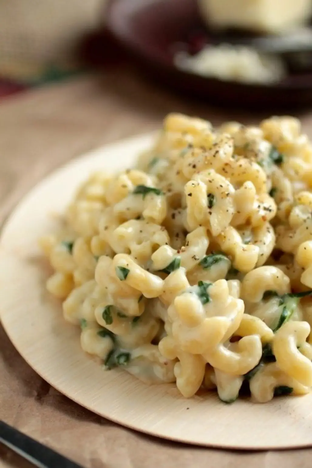 Havarti and Spinach Mac and Cheese