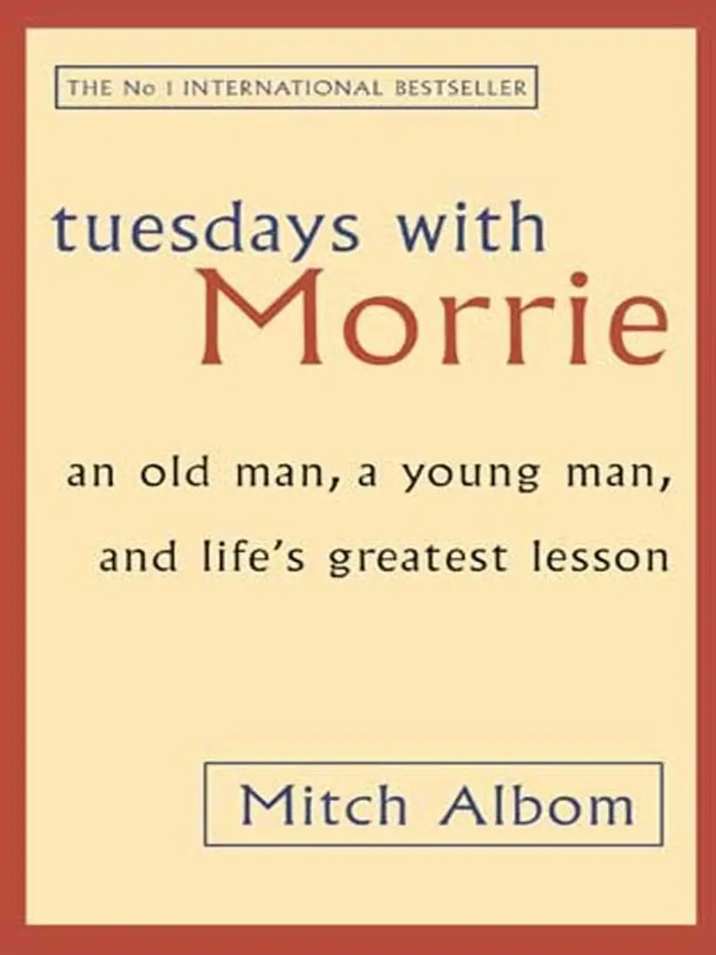 Mitch Albom- Tuesdays with Morrie