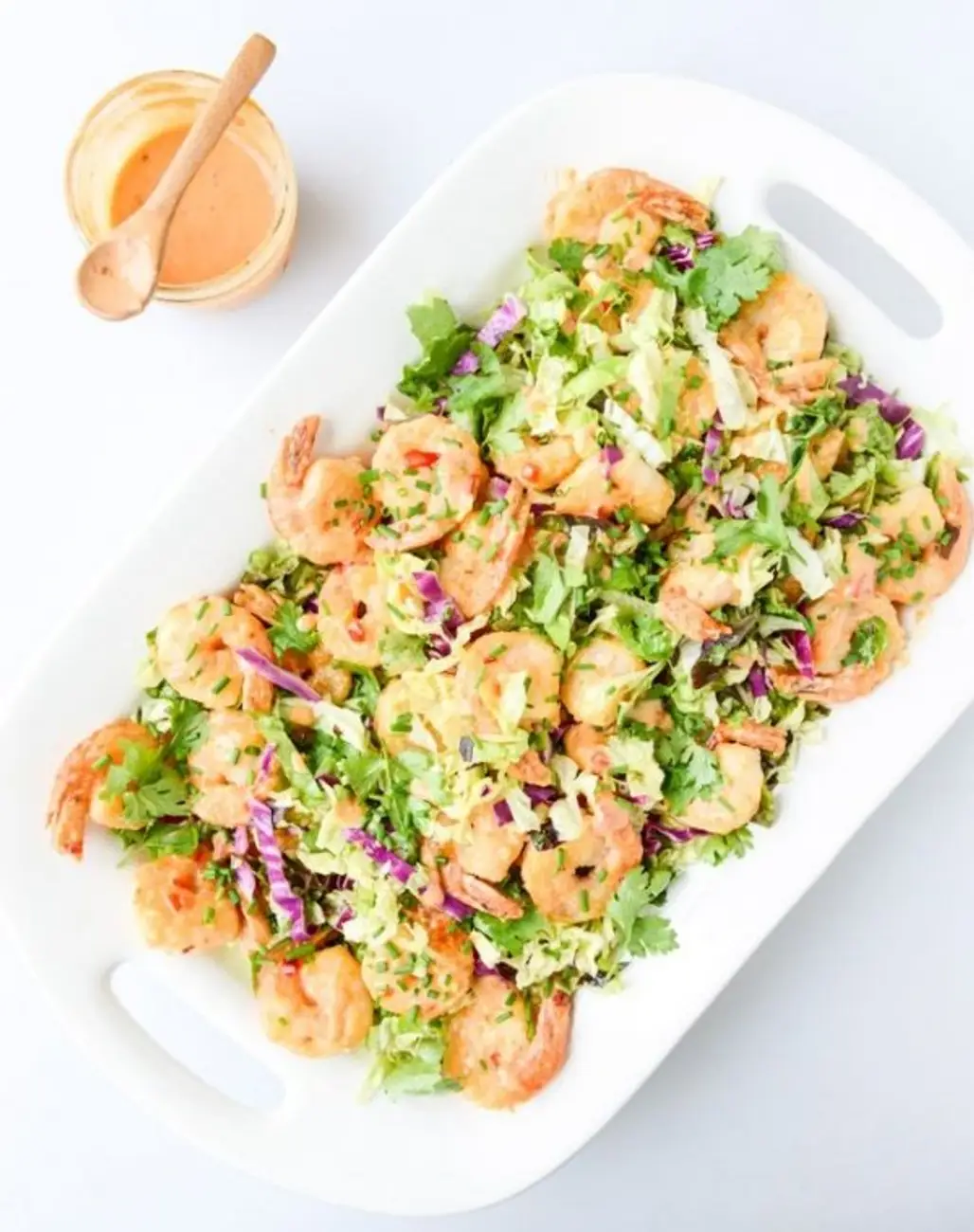 Shrimp Topped Salad