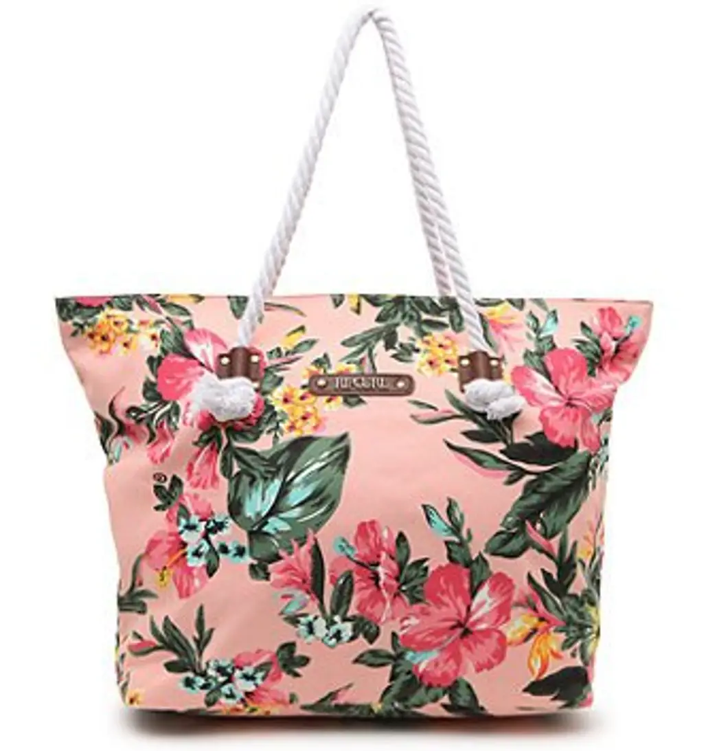 Rip Curl Paradise Floral Print Beach Bag