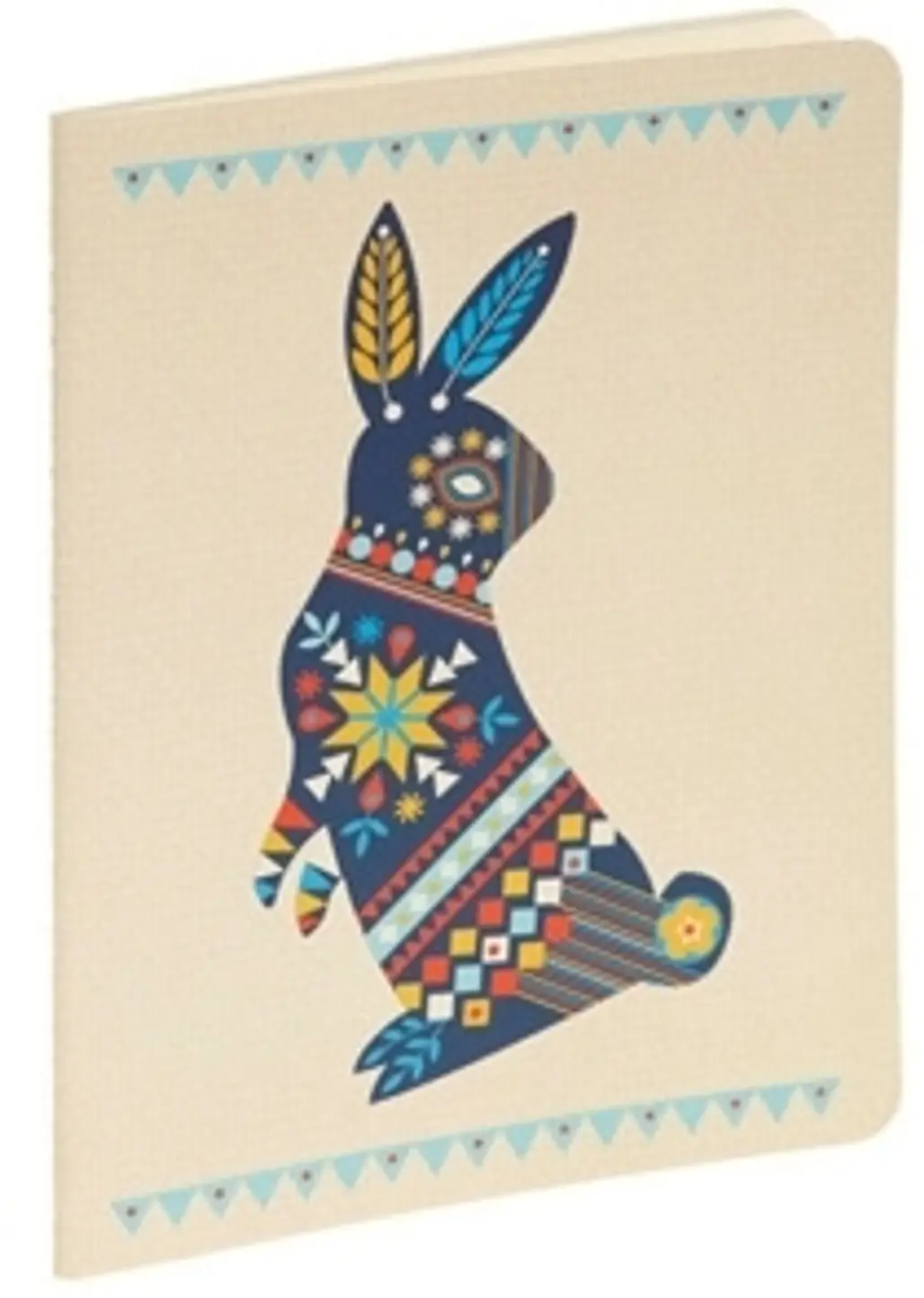 Pennsylvania Dutch Rabbit Notebook
