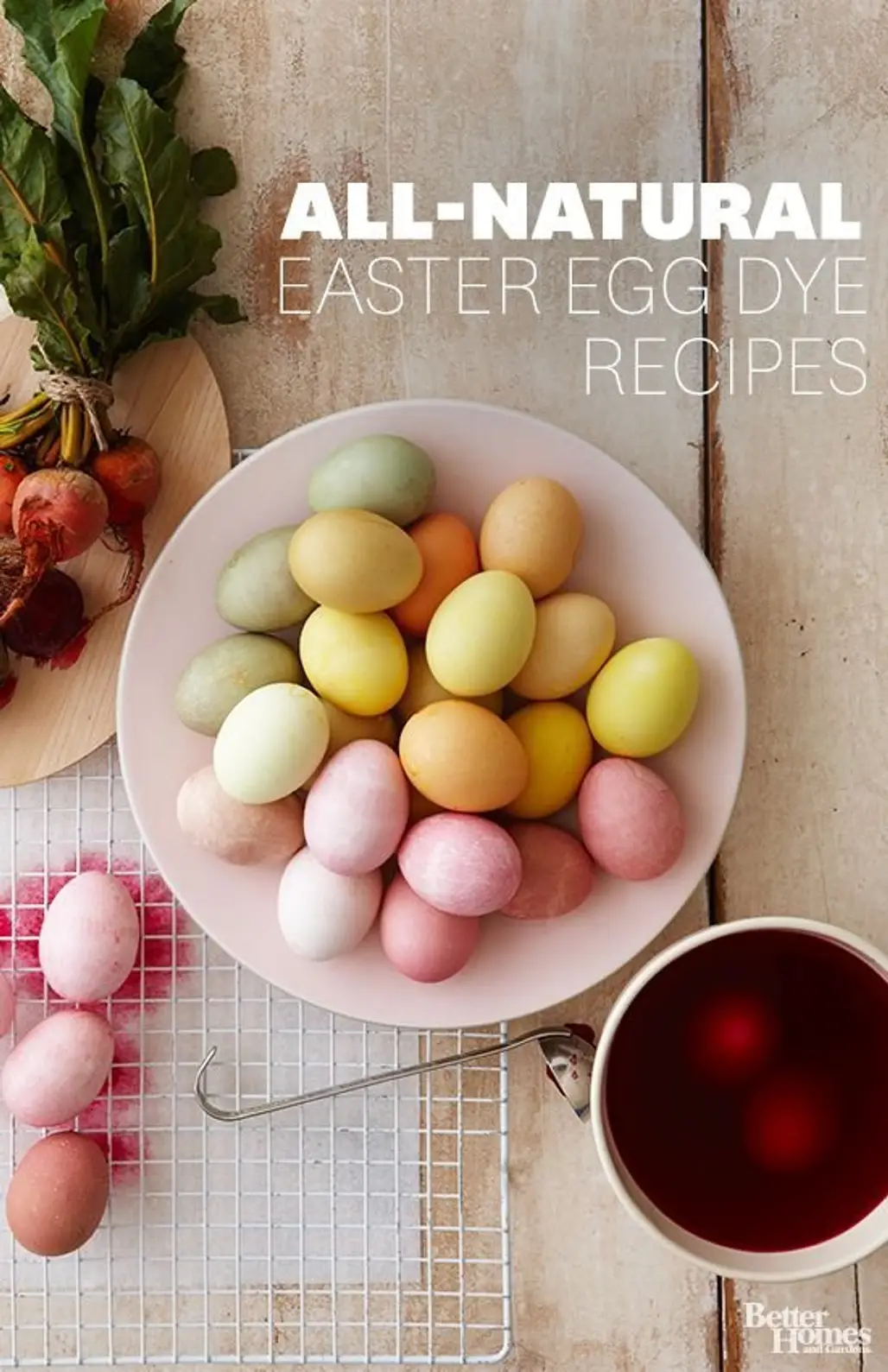 All-natural Dye Recipe for Easter Eggs