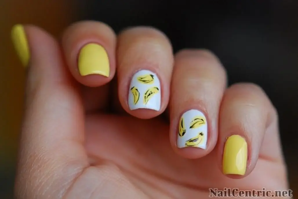 nail,finger,color,yellow,nail care,