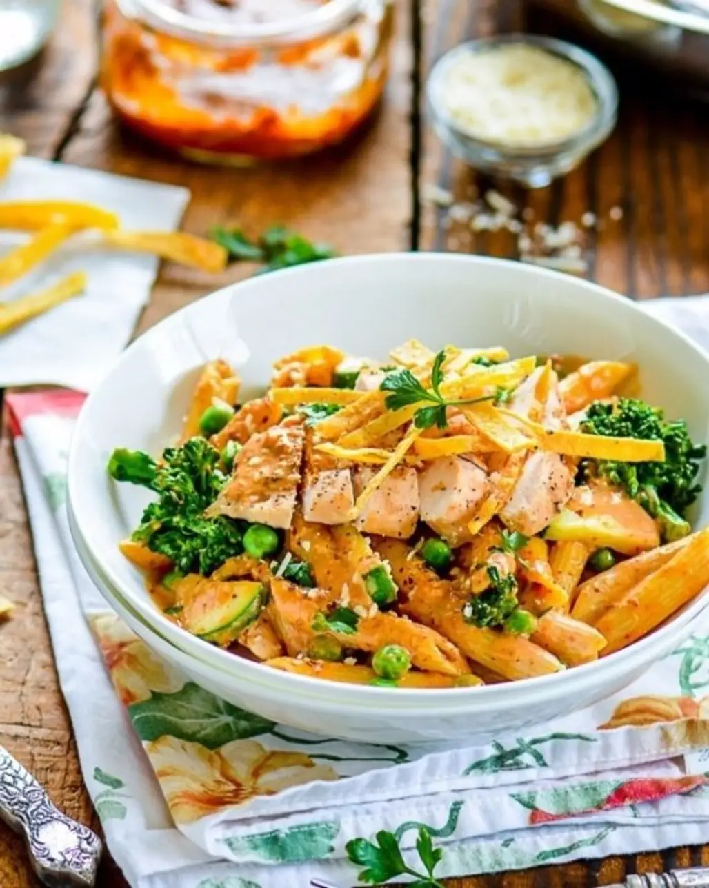 Creamy Spicy Tangy Chipotle Sauce Pasta