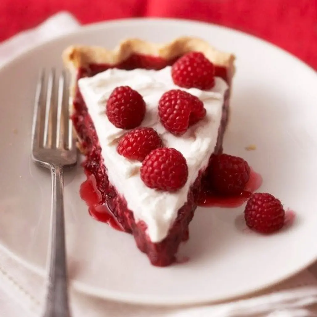 Raspberry Pie with Chambord