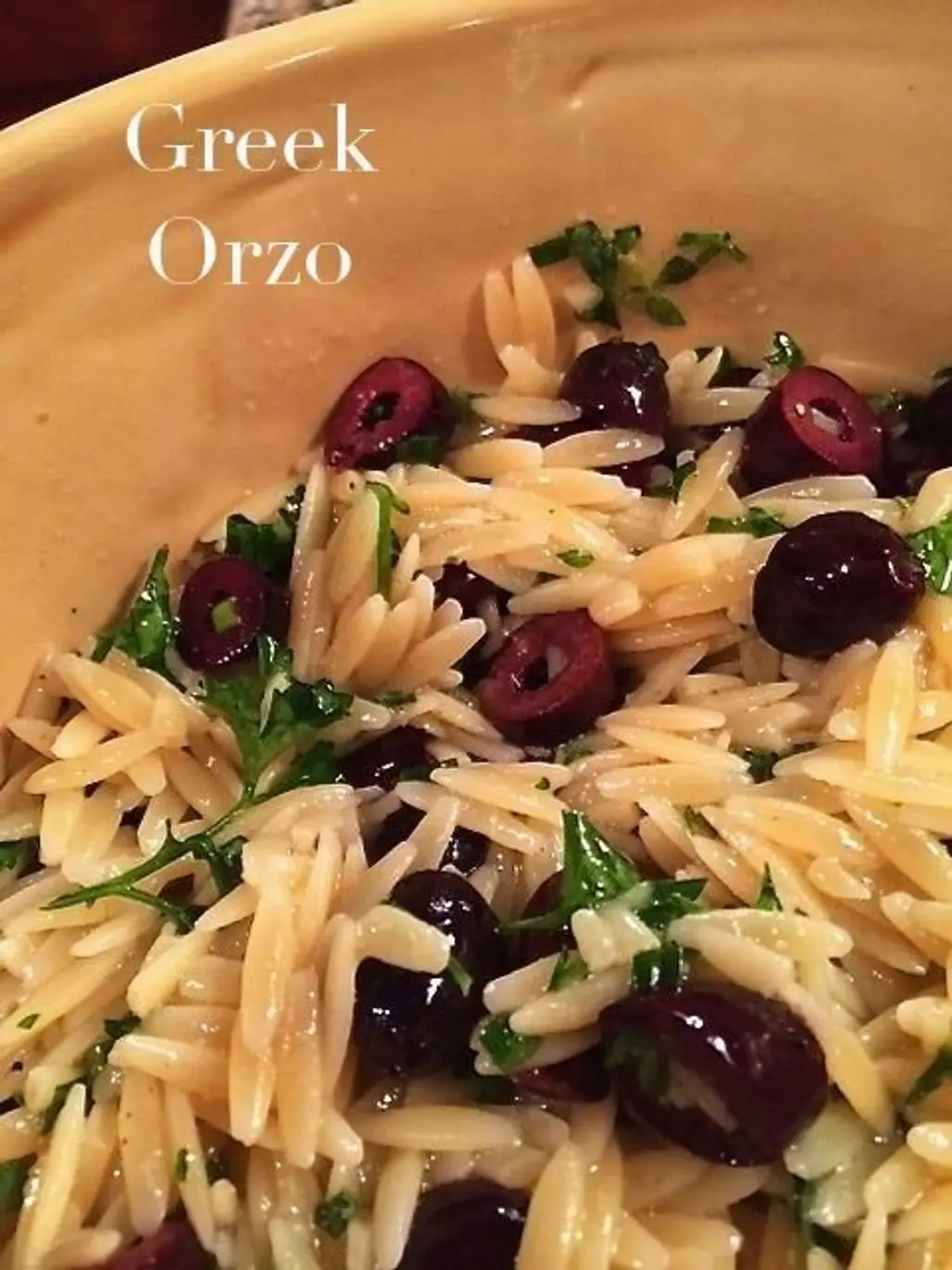 Greek Orzo – a Rice Shaped Pasta