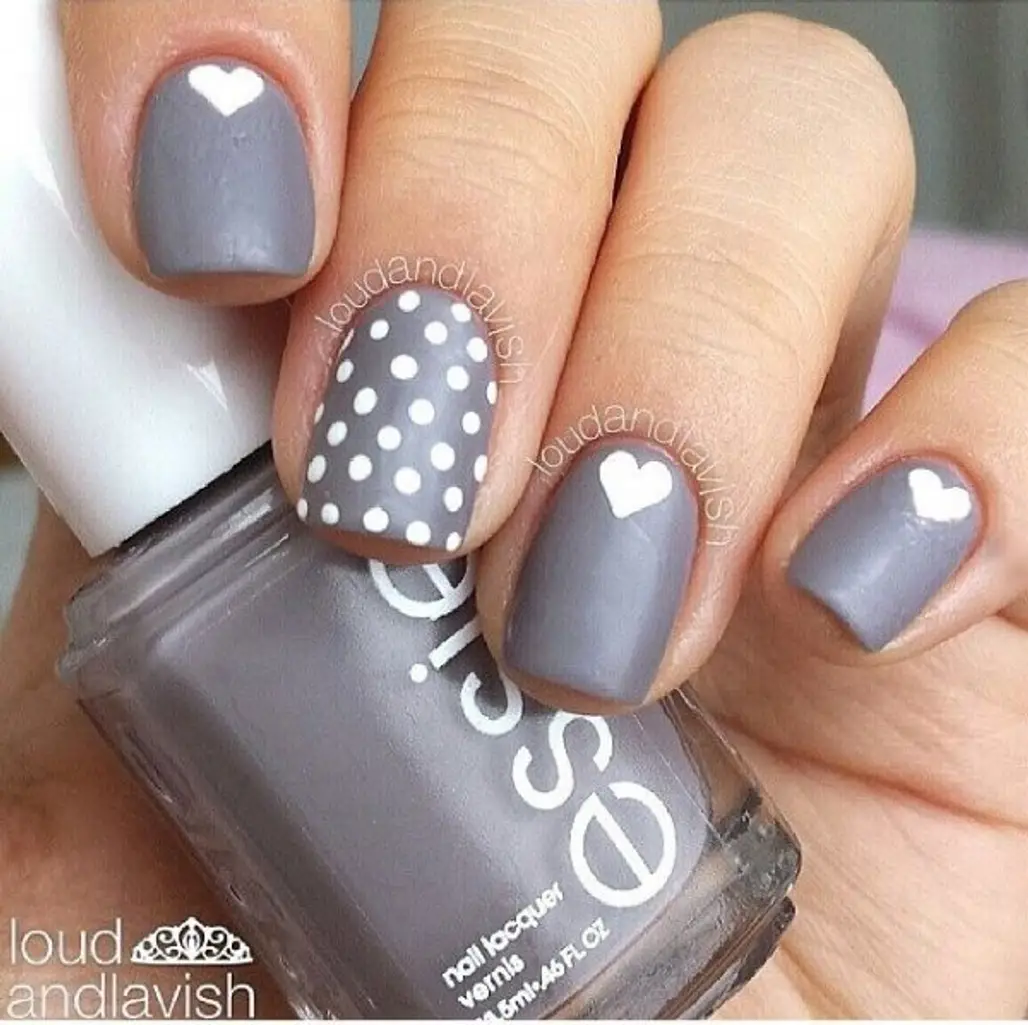 Here Are the Coolest 38 Polka Dot Nail Art Patterns in the World