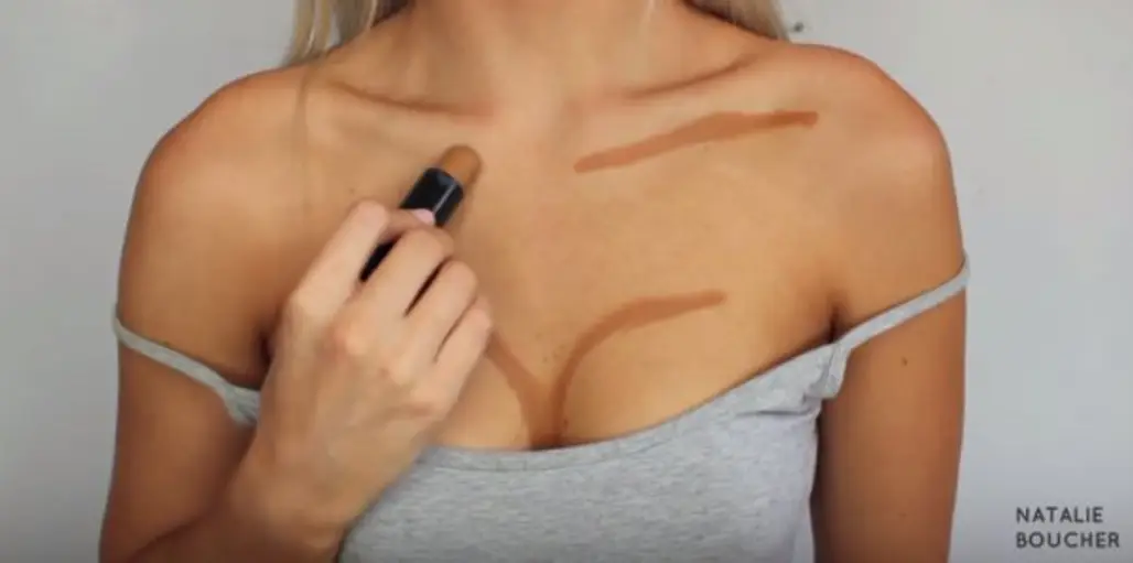 How to Contour Boobs - Make Breasts Look Bigger With Makeup