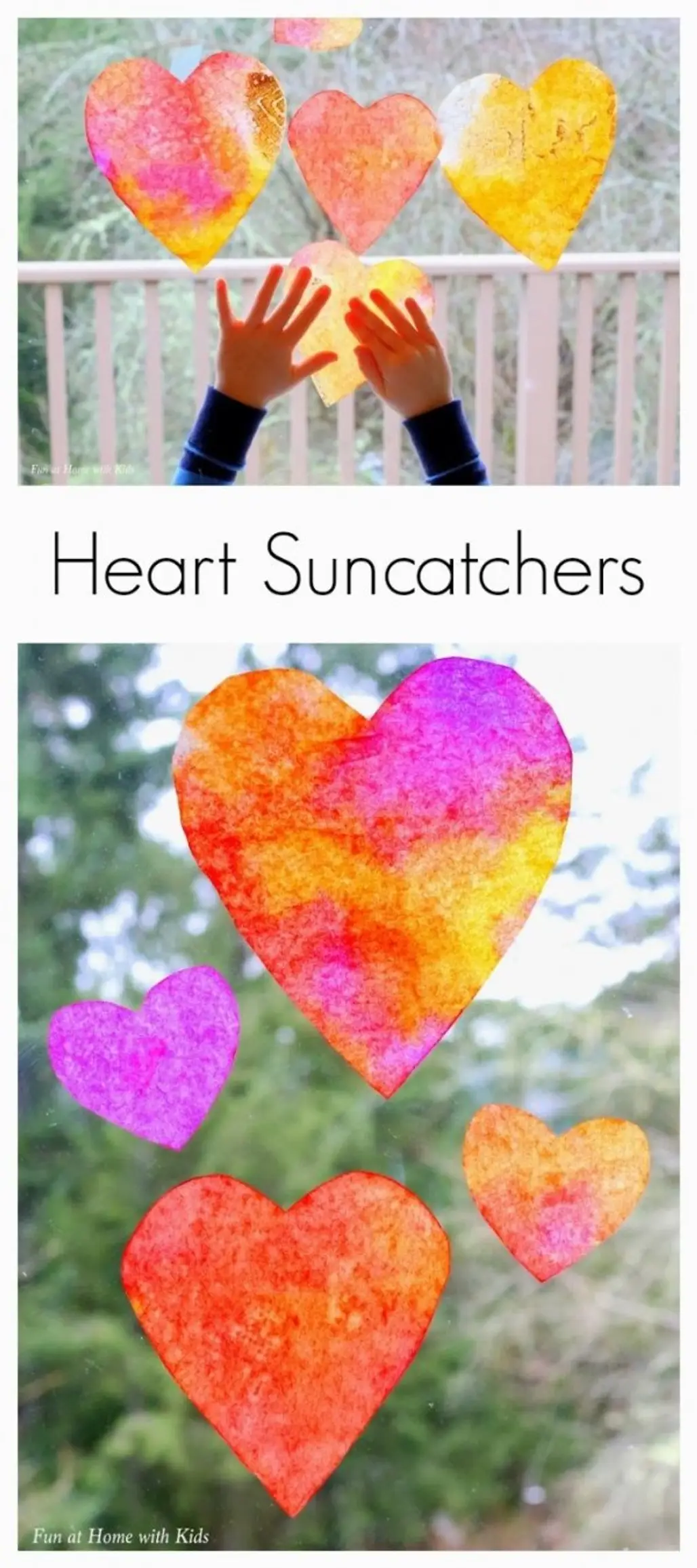 Heart Suncatcher Craft