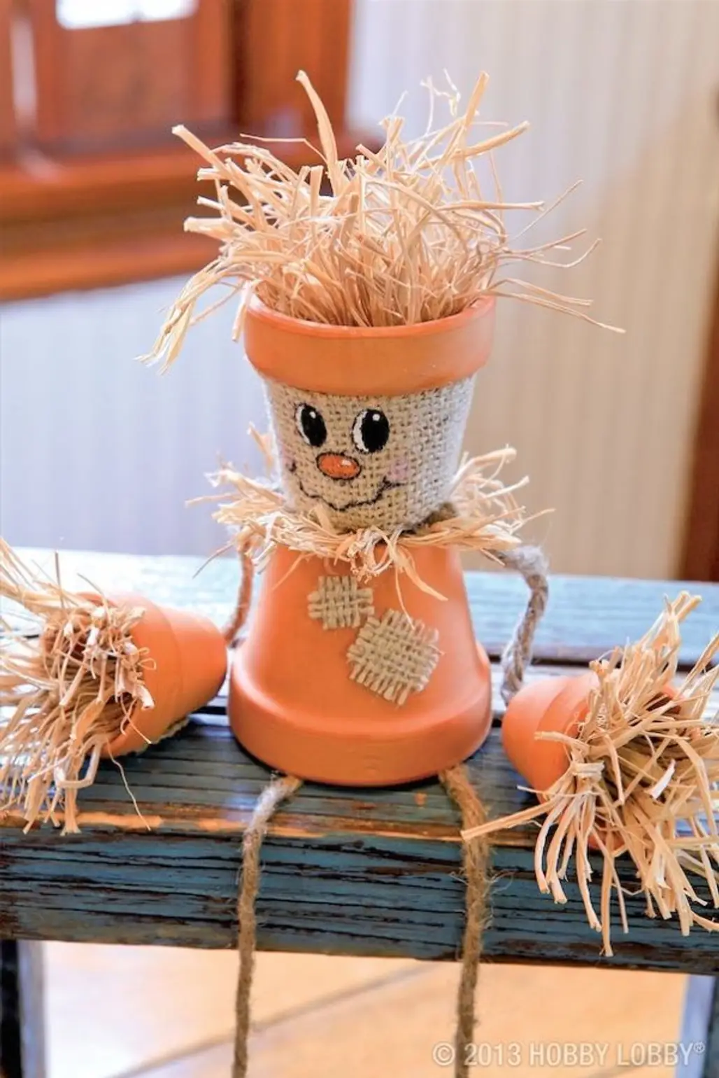 Tiny Pot Scarecrow
