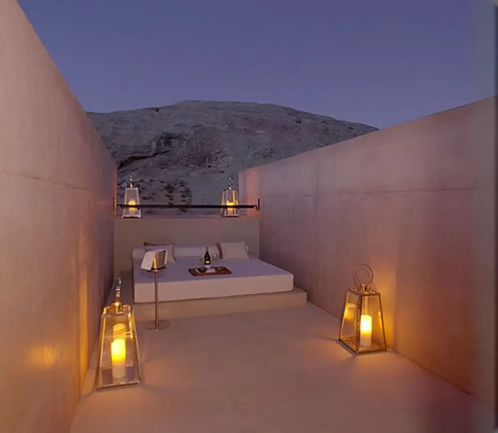 Sleep under the Stars in a Sky Terrace Bed at the Amangiri Resort, Canyon Point, Utah, USA